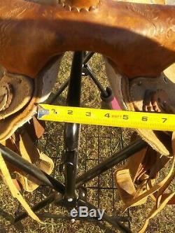 16 inch western Roughout Saddle