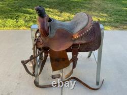 16 inch western saddle used
