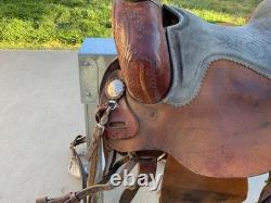 16 inch western saddle used