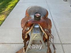 16 inch western saddle used