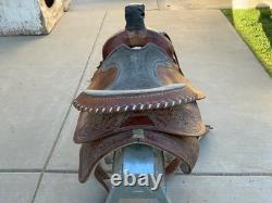 16 inch western saddle used