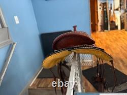 16 inch western trail riding saddle