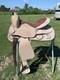 16 Light Rough Out Western Training Saddle Withsuede Seat Nwot