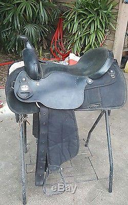 16 lightweight fabtron western saddle