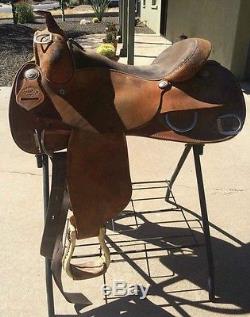 16 teskeys rough out training saddle