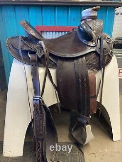 16J. C. Martin Western Wade Ranch Saddle