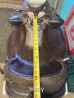 16J. C. Martin Western Wade Ranch Saddle