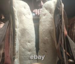 17 #176 BigHorn Cordura & Leather Western Horse Trail Saddle