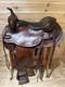 17.5 Big Horn Draft Western Saddle Model 1683 (extra-wide)