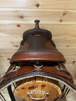 17.5 Big Horn Draft Western Saddle Model 1683 (Extra-Wide)