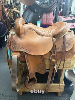 17.5 FQHB Tucker Western Saddle