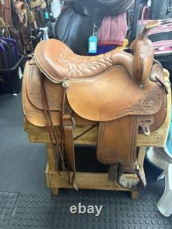 17.5 FQHB Tucker Western Saddle