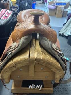 17.5 FQHB Tucker Western Saddle