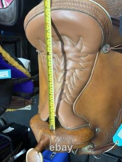 17.5 FQHB Tucker Western Saddle