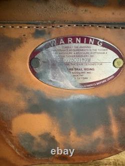 17.5 FQHB Tucker Western Saddle