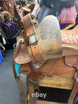 17.5 FQHB Tucker Western Saddle