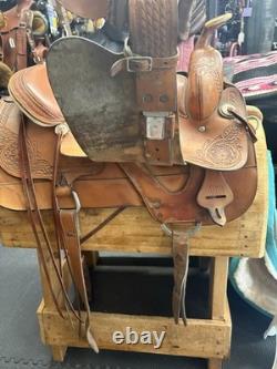 17.5 FQHB Tucker Western Saddle