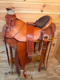 17.5 McCall Wade Trail Western Ranch Saddle Model 190 611