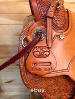 17.5 McCall Wade Trail Western Ranch Saddle Model 190 611
