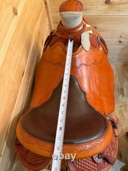 17.5 McCall Wade Trail Western Ranch Saddle Model 190 611