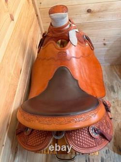 17.5 McCall Wade Trail Western Ranch Saddle Model 190 611