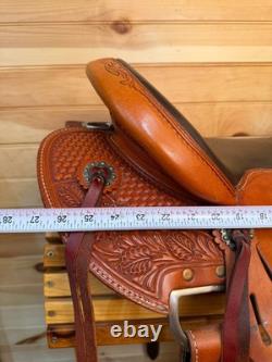 17.5 McCall Wade Trail Western Ranch Saddle Model 190 611