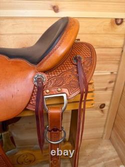 17.5 McCall Wade Trail Western Ranch Saddle Model 190 611