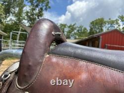 17.5 Rocking R Horse Gaited Western Saddle With Flex Panels Preowned