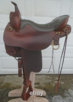 17.5 TUCKER 157 CHEYENNE Western Trail SaddleWide Tree1 OWNERGreat Condition