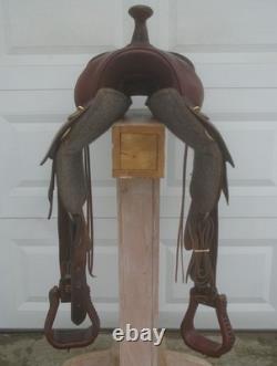 17.5 TUCKER 157 CHEYENNE Western Trail SaddleWide Tree1 OWNERGreat Condition