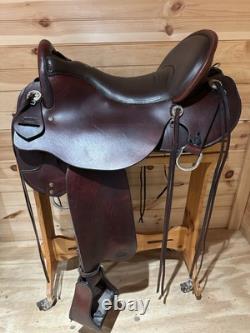 17.5 Tucker Saddlery Gen II Competitor Endurance Western Trail Saddle Model 151
