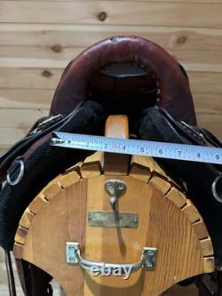 17.5 Tucker Saddlery Gen II Competitor Endurance Western Trail Saddle Model 151