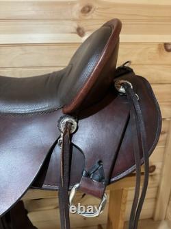 17.5 Tucker Saddlery Gen II Competitor Endurance Western Trail Saddle Model 151