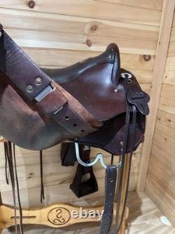 17.5 Tucker Saddlery Gen II Competitor Endurance Western Trail Saddle Model 151