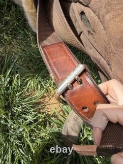 17'' 508 Brown Big horn Western trail saddle Set Extra Wide BARS- Extras Incl