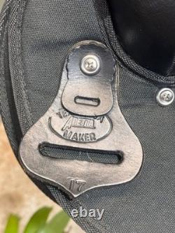 17 ABETTA Black Western Horse ENDURANCE Saddle Light Weight