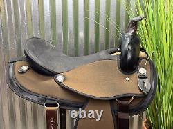 17 ABETTA Brown Western Horse Saddle #20501-7 Light Weight