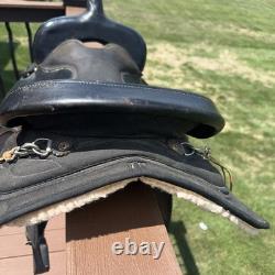 17 BIG HORN #175 Cordura &Suede BLACK SADDLE Made In USA