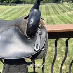 17 BIG HORN #175 Cordura &Suede BLACK SADDLE Made In USA