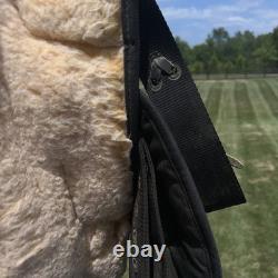 17 BIG HORN #175 Cordura &Suede BLACK SADDLE Made In USA