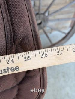 17 Big Horn #176, Light Weight Western Trail Horse Saddle, Clean