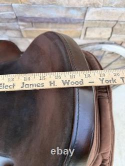 17 Big Horn #176, Light Weight Western Trail Horse Saddle, Clean