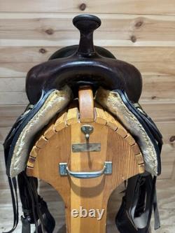 17 Big Horn Double Comfort Equi-fit Flex Western Trail Saddle Model 1658