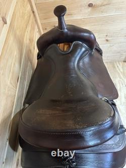 17 Big Horn Double Comfort Equi-fit Flex Western Trail Saddle Model 1658 17 Big Horn Double Comfort Equi-fit Flex Western Trail Saddle Model 1658