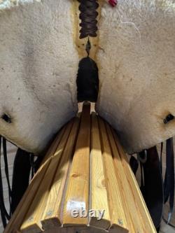 17 Big Horn Double Comfort Equi-fit Flex Western Trail Saddle Model 1658 17 Big Horn Double Comfort Equi-fit Flex Western Trail Saddle Model 1658