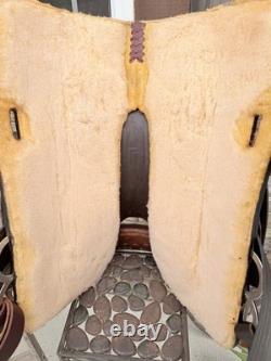 17 Big Horn Flexible Western Trail Horse Saddle- Clean