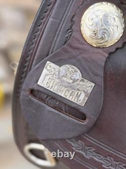 17 Big Horn Flexible Western Trail Horse Saddle- Ex Cond, Clean