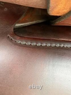 17 Big Horn Flexible Western Trail Horse Saddle- Ex Cond, Clean