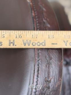 17 Big Horn Flexible Western Trail Horse Saddle- Ex Cond, Clean