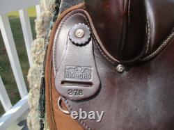 17'' Big Horn Roper # 278 Western saddle FULL QH BAR LEATHER /CORDURA
